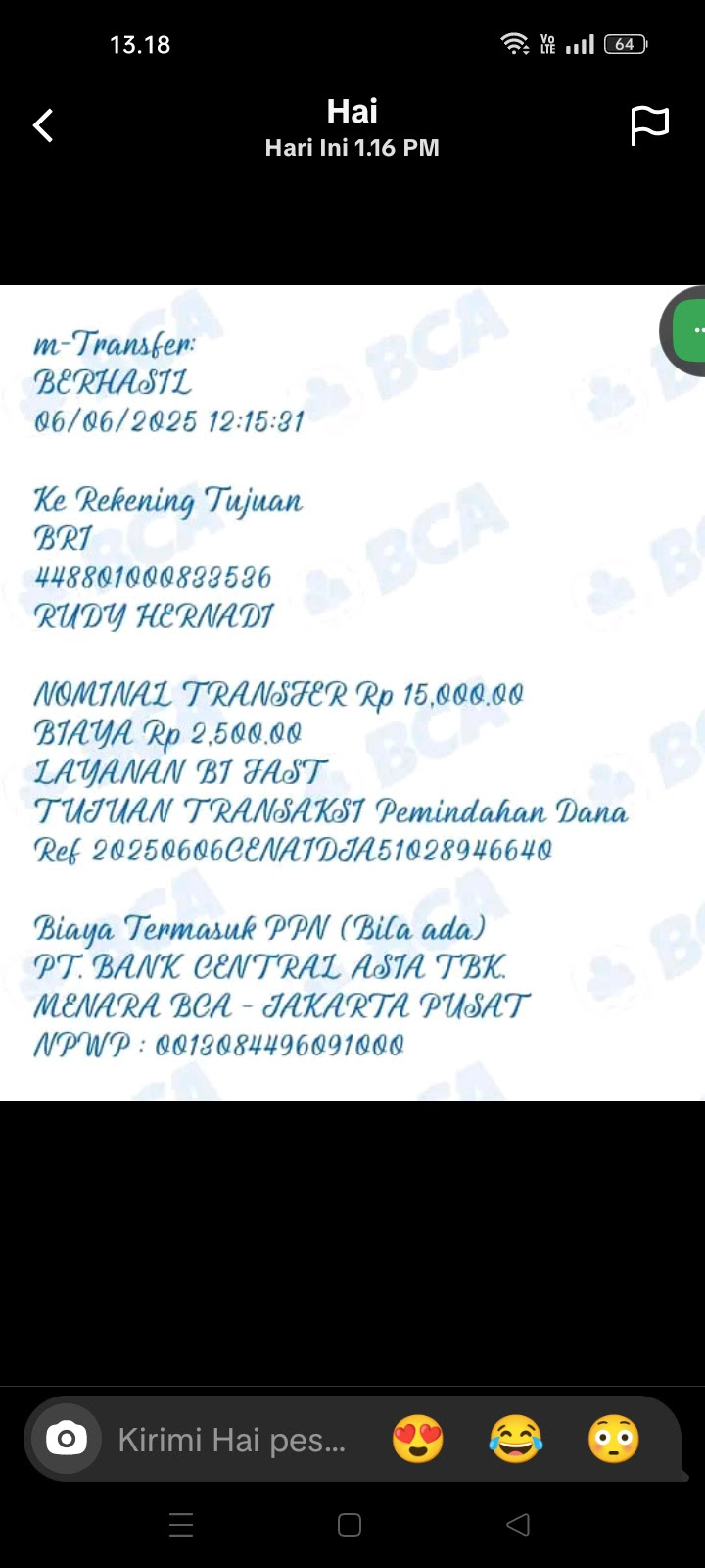 Testimoni 15